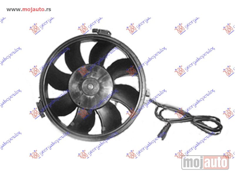 Glavna slika -  VENTILATOR KOMPLET (280mm) (DUGULJASTI KONEKTOR) Vw passat 00-05 -dostupno - MojAuto