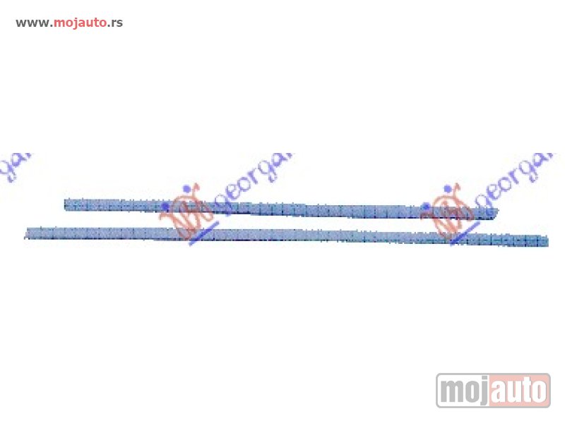Glavna slika -  LAJSNA VRATA GORNJA (SET 4 KOM) -02 Audi a6 97-04 -dostupno - MojAuto