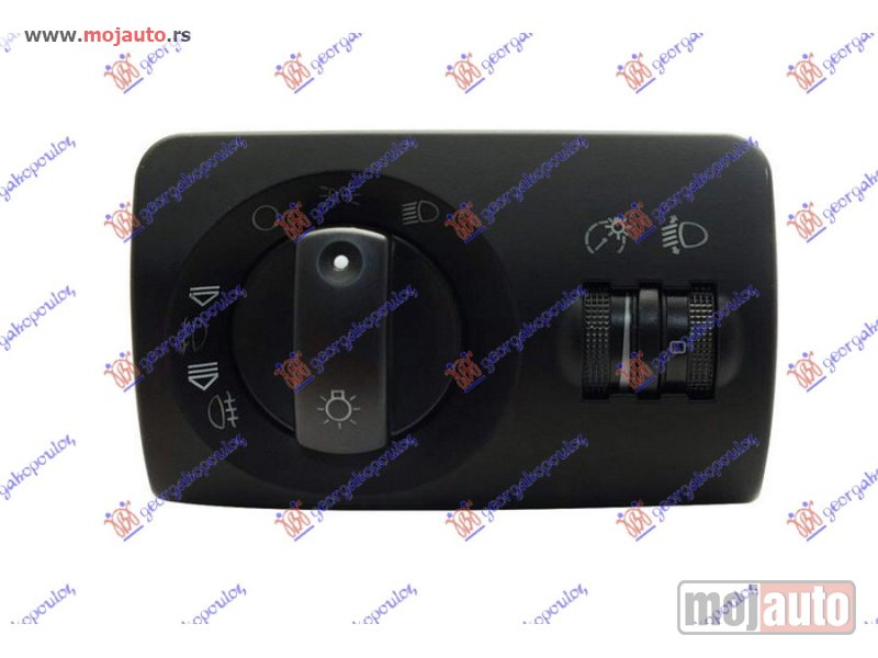 Glavna slika -  PREKIDAC ZA FAROVE (23 PIN) Audi a6 97-04 -dostupno - MojAuto