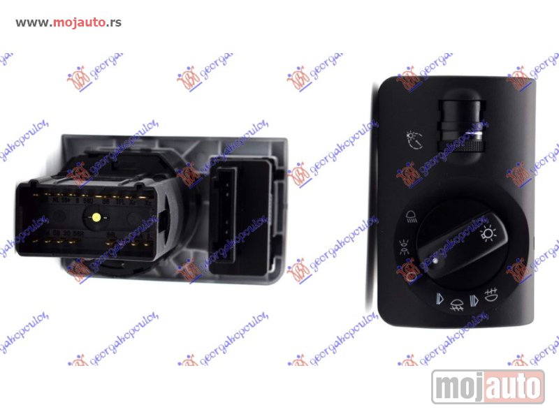 Glavna slika -  PREKIDAC ZA FAROVE (XENON) (21 PIN) Audi a6 97-04 -dostupno - MojAuto