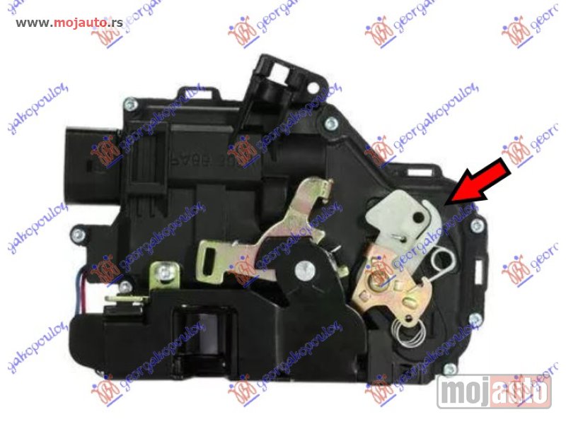 Glavna slika -  BRAVA PREDNJIH VRATA ELEKTRICNA BELA (9pins) Desno Audi a6 97-04 -dostupno - MojAuto