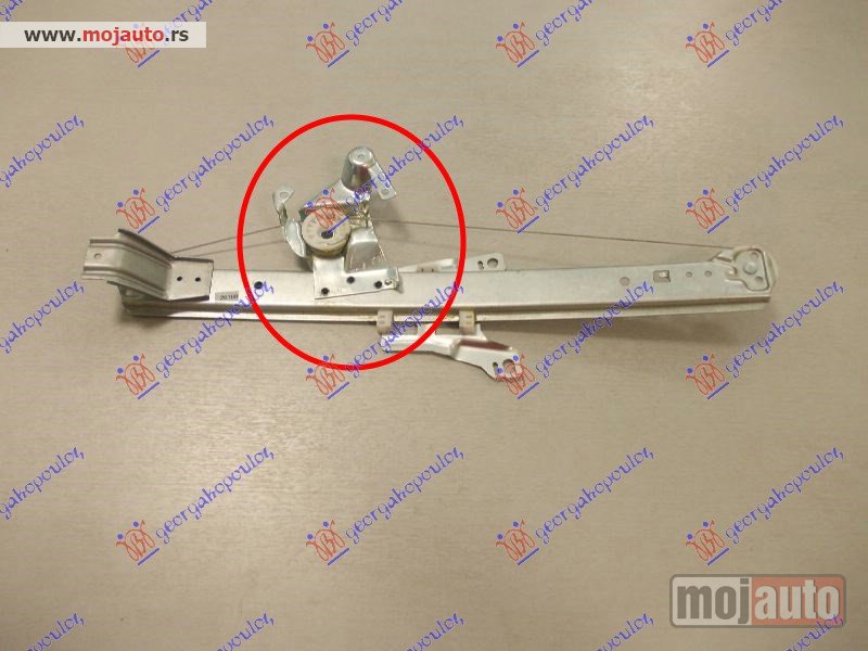 Glavna slika -  PODIZAC ZADNJEG PROZORA ELEKTRICNI (BEZ MOTORA) (KRATKA SASIJA) Desno Mercedes a class (w168) 98-04 -dostupno - MojAuto