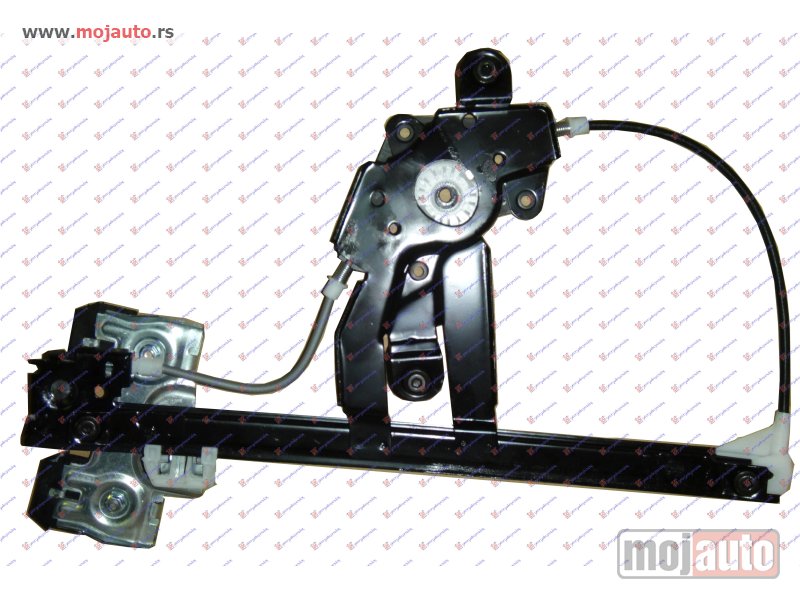 Glavna slika -  PODIZAC ZADNJEG PROZORA ELEKTRICNI (BEZ MOTORA) Levo Skoda octavia 4 97-10 -nedostupno - MojAuto