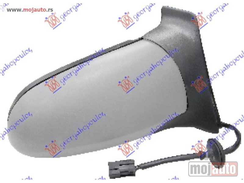 Glavna slika -  RETROVIZOR ELEKTRICNI SA GREJACEM PM -02 (A KVALITET)  (KONVEKSNO STAKLO) Desno Opel zafira 99-05 -dostupno - MojAuto