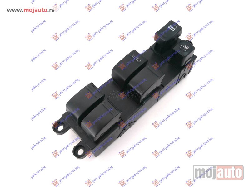 Glavna slika -  PREKIDAC U PREDNJIM VRATIMA (4 TASTERA) (15 PIN) Levo Nissan almera (n16) l/b 00-06 -dostupno - MojAuto