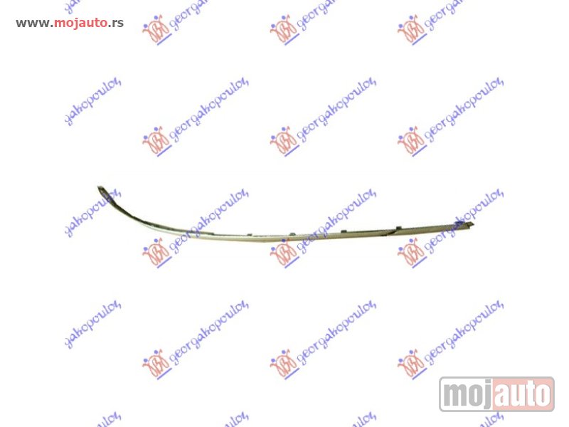 Glavna slika -  LAJSNA ZADNJEG BRANIKA SREDNJA HROM 06- Mercedes e class (w211) 02-09 -dostupno - MojAuto