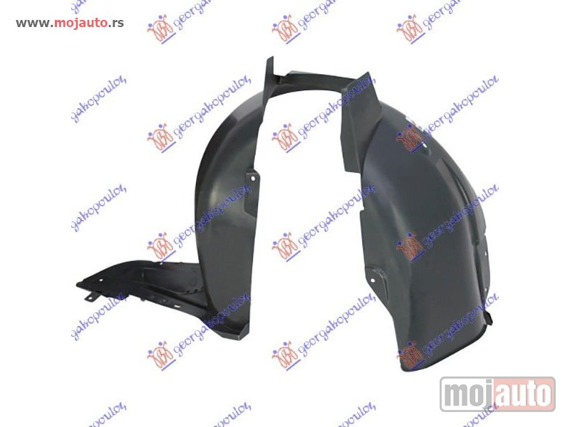 Glavna slika -  POTKRILO PLASTICNO Desno Citroen c2 08-10 -dostupno - MojAuto