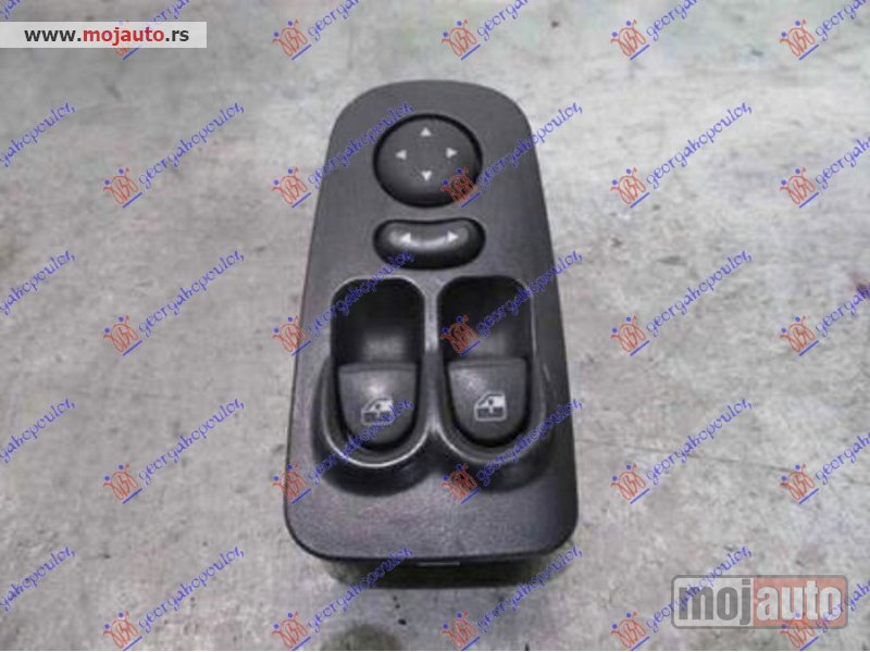 Glavna slika -  PREKIDAC U PREDNJIM VRATIMA (2 TASTERA) (16 PIN) Levo Lancia y 03-11 -dostupno - MojAuto