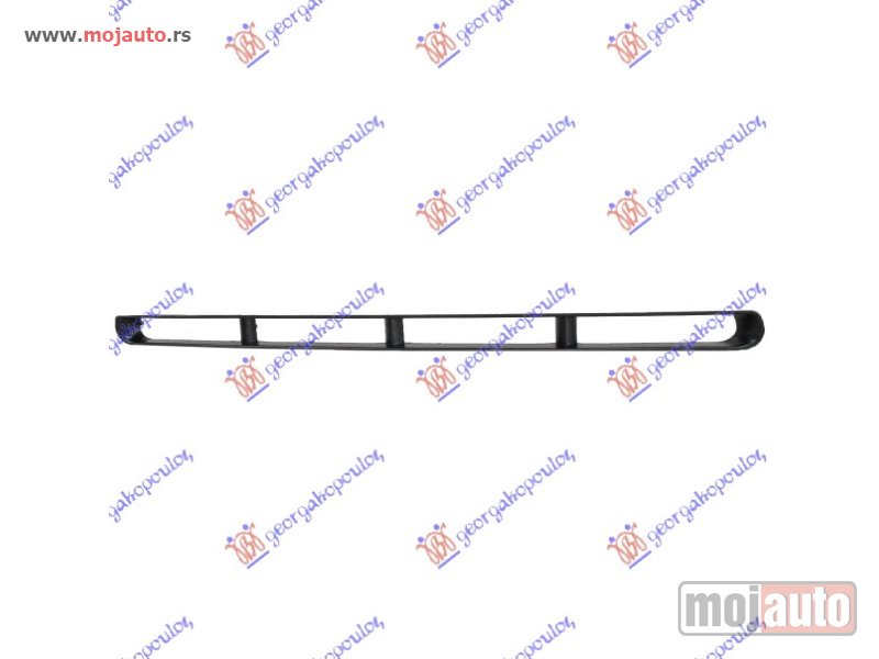 Glavna slika -  CENTRALNA RESETKA GORNJA (ABARTH) Fiat 500 07-15 -dostupno - MojAuto