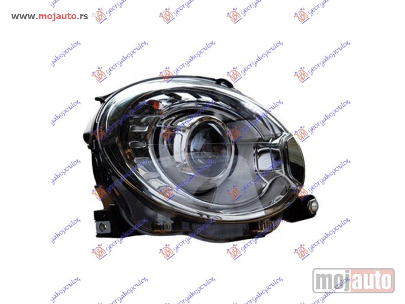 Glavna slika -  FAR Bi-XENON (DEPO) Desno Fiat 500 07-15 -nedostupno - MojAuto