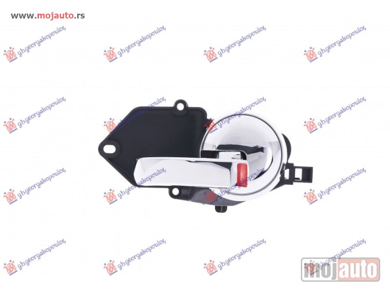 Glavna slika -  KVAKA PREDNJIH VRATA UNUTRASNJA HROM Desno Fiat 500 07-15 -dostupno - MojAuto