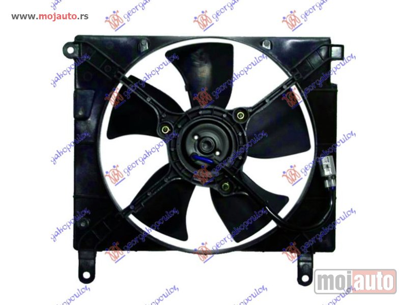 Glavna slika -  VENTILATOR HLADNJAKA KOMPLET (1.6/2.0 BENZIN) Daewoo nubira 97-99 -dostupno - MojAuto