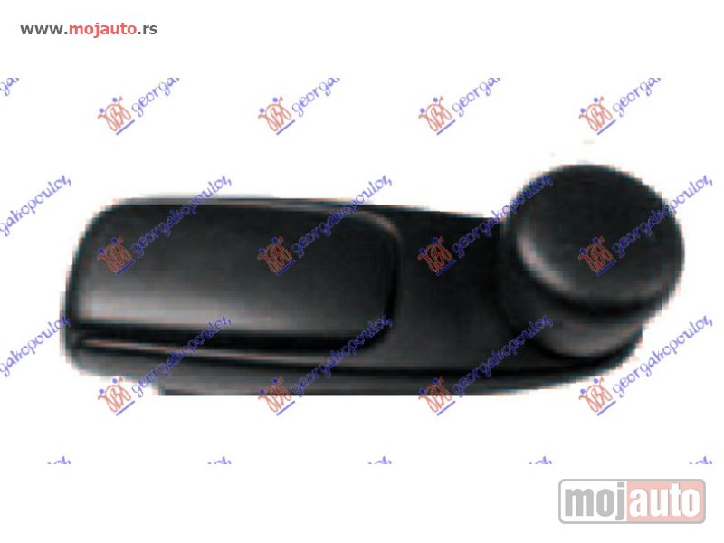 Glavna slika -  RUCICA ZA PODIZANJE PROZORA CRNA Peugeot 407 04-10 -dostupno - MojAuto