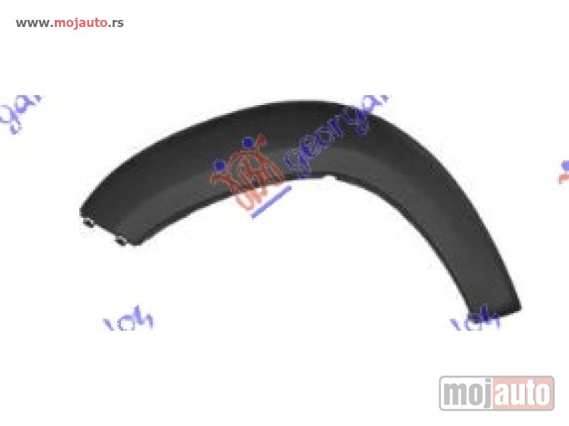 Glavna slika -  RUB PLASTICNI ZADNJEG BLATOBRANA Desno Peugeot boxer 06-14 -dostupno - MojAuto