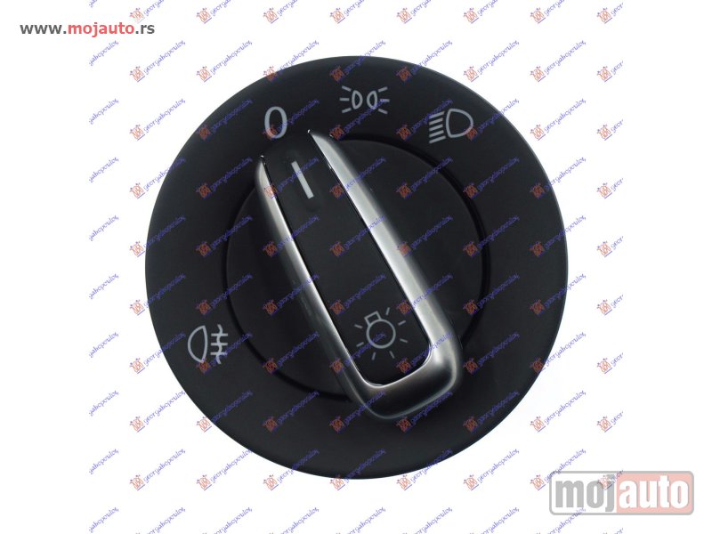 Glavna slika -  PREKIDAC ZA FAROVE HROM (17 PIN) Vw passat 00-05 -dostupno - MojAuto