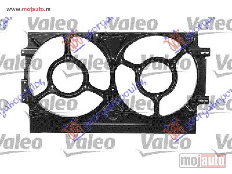Glavna slika -  NOSAC DUPLOG VENTILATORA (BENZIN/DIZEL) (VALEO) Seat cordoba 99-02 -nedostupno - MojAuto