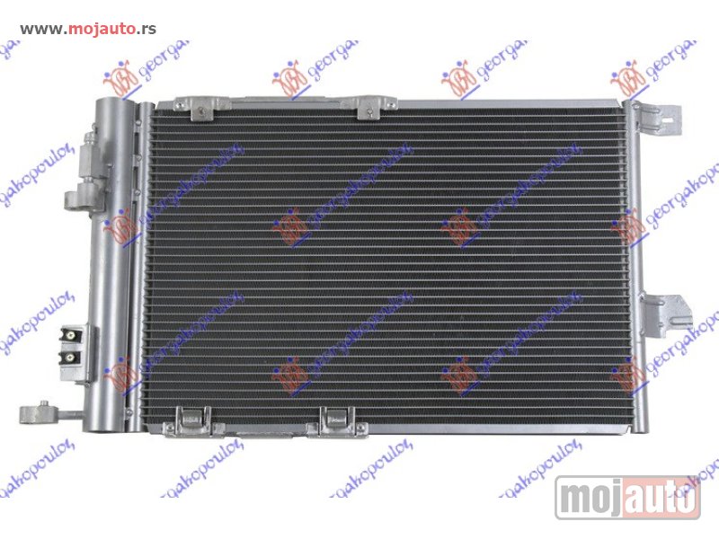 Glavna slika -  HLADNJAK KLIME KOMPLET (MAN/AUTO) -2002 (540x382x16) (CREVO - FILTER ISTA STRANA) Opel zafira 99-05 -dostupno - MojAuto