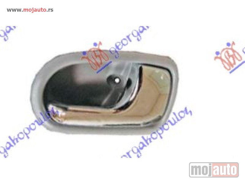 Glavna slika -  KVAKA PREDNJIH/ZADNJIH VRATA UNUTRASNJA CRNA Desno Mazda 323 sdn 97-98 -dostupno - MojAuto