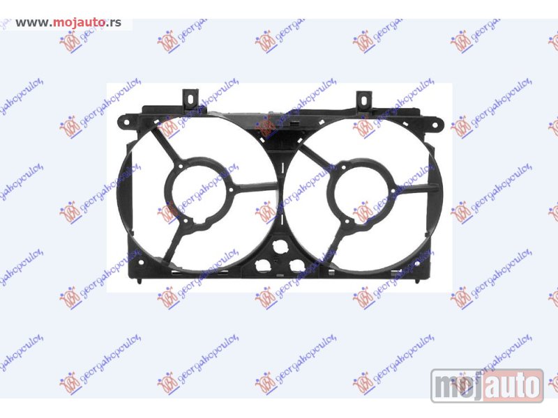 Glavna slika -  NOSAC DUPLOG VENTILATORA (BENZIN/DIZEL) Peugeot 106 96-03 -dostupno - MojAuto