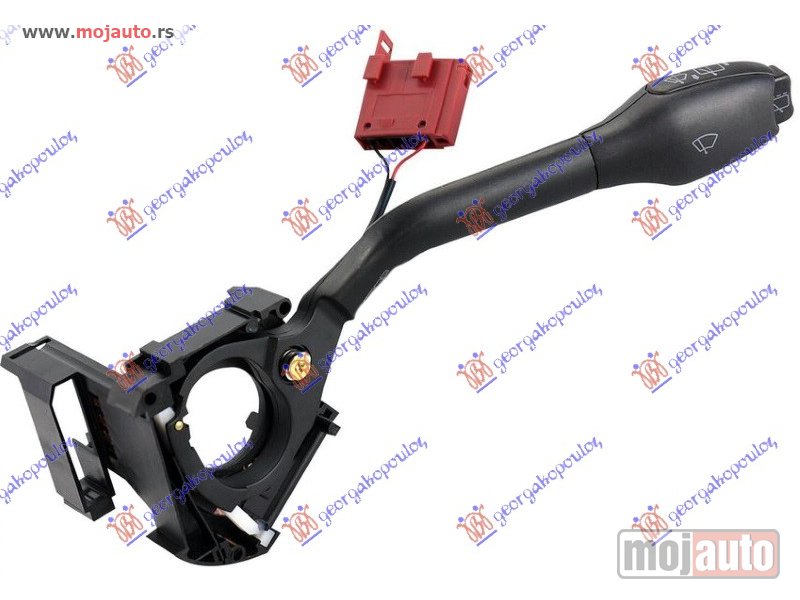 Glavna slika -  PREKIDAC/RUCICA NA VOLANU ZA PREDNJE I ZADNJE BRISACE (10 PIN) Vw lupo 98-05 -dostupno - MojAuto