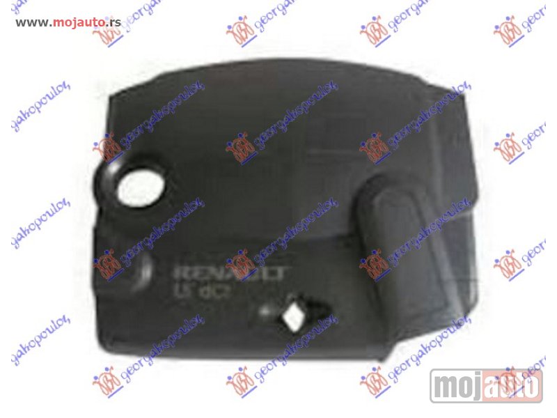 Glavna slika -  ZASTITA MOTORA GORNJA (1.5 dCi) PLASTICNA Renault clio 01-06/campus 04-/thalia 01- -nedostupno - MojAuto