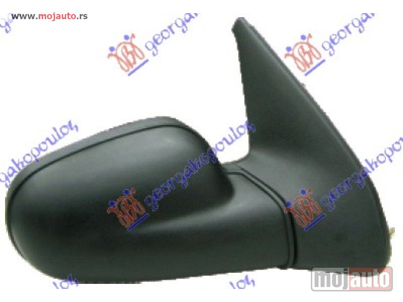 Glavna slika -  RETROVIZOR ELEKTRICNI SA GREJACEM (KONVEKSNO STAKLO) Desno Renault clio 96-98 -dostupno - MojAuto