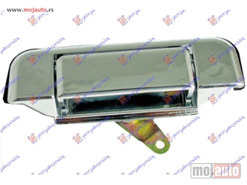 Glavna slika -  KVAKA GEPEK VRATA HROM Toyota hi-lux (ln 150/170) 4wd 98-01 -dostupno - MojAuto