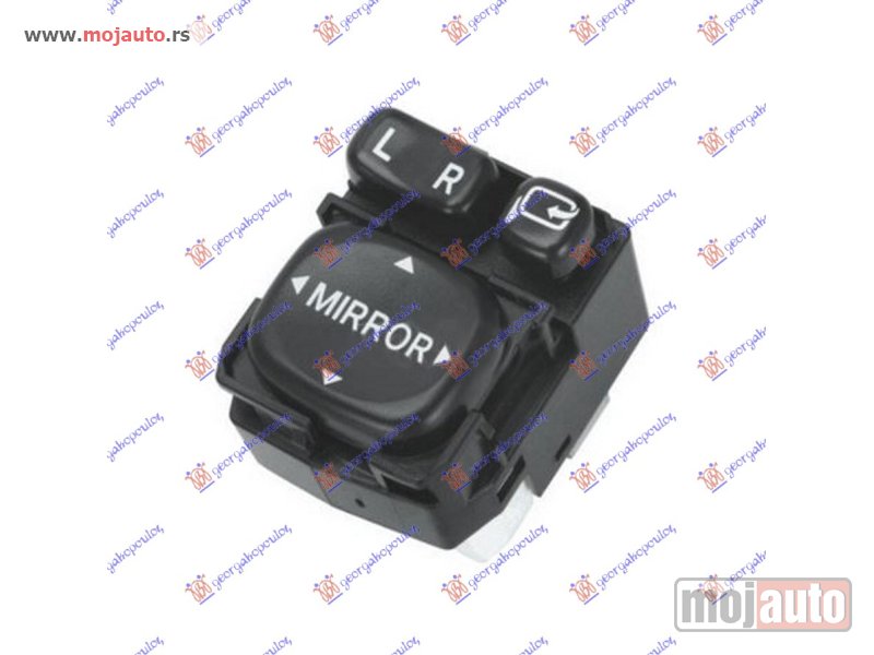 Glavna slika -  PREKIDAC ZA RETROVIZOR ELEKTRO-SKLOPIV (9 PIN) Toyota rav 4 (xa20) 00-05 -dostupno - MojAuto