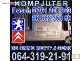 polovni delovi  KOMPJUTER MEV17.4 CEM0 Bosch 0 261 201 863, 96 662 358 80 Pežo Citroen Peugeot