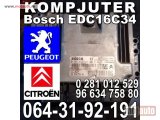 polovni delovi  KOMPJUTER Bosch EDC16C34, 0 281 012 529, Pežo 96 634 758 80 Citroen Peugeot
