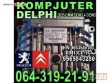 polovni delovi  KOMPJUTER DELPHI 9665843280, DDS CMM DCM3.4 CEMO, HW 9663548180, R0413C010C Pežo Citroen Peugeot