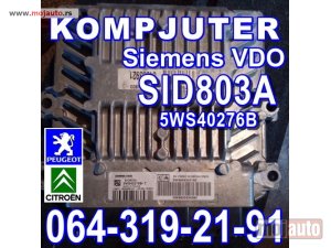 Glavna slika - KOMPJUTER Siemens VDO SID803A Pežo Citroen Peugeot - MojAuto