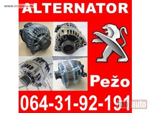 Glavna slika - ALTERNATOR Pežo 407 607 807 Boxer 107 207 307 206 306 307 406 Peugeot - MojAuto