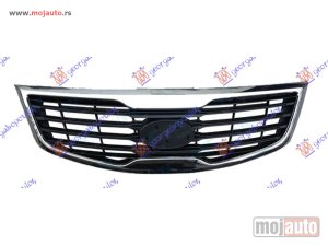 NOVI: delovi  PVC MASKA (HROM OKVIR) (CRNE LAJSNE) Kia sportage 10-14 -dostupno