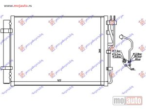 Glavna slika - HLADNJAK KLIME 1.4/1.6 CRDi (485x367) Kia venga 10- -dostupno - MojAuto