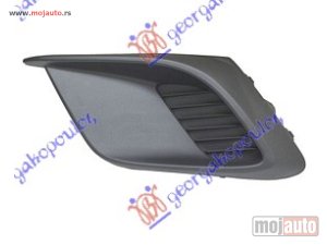 NOVI: delovi  RESETKA PREDNJEG BRANIKA (BEZ MAGLENKE) Levo Mazda 3 sdn-h/b (bm) 13-16 -dostupno
