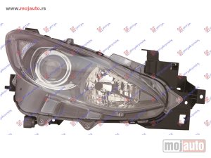 NOVI: delovi  FAR ELEKTRICNI (SA MOTOROM) (DEPO) Desno Mazda 3 sdn-h/b (bm) 13-16 -nedostupno