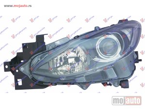 NOVI: delovi  FAR ELEKTRICNI (SA MOTOROM) (DEPO) Levo Mazda 3 sdn-h/b (bm) 13-16 -dostupno