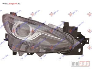 NOVI: delovi  FAR XENON SA LED DNEVNIM SVETLOM (DEPO) Desno Mazda 3 sdn-h/b (bm) 13-16 -dostupno