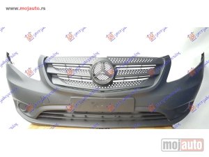NOVI: delovi  PREDNJI BRANIK SIVI (BEZ MAGLENKI) (SA/BEZ PDC SENZORA) Mercedes vito (w447) 15- -dostupno