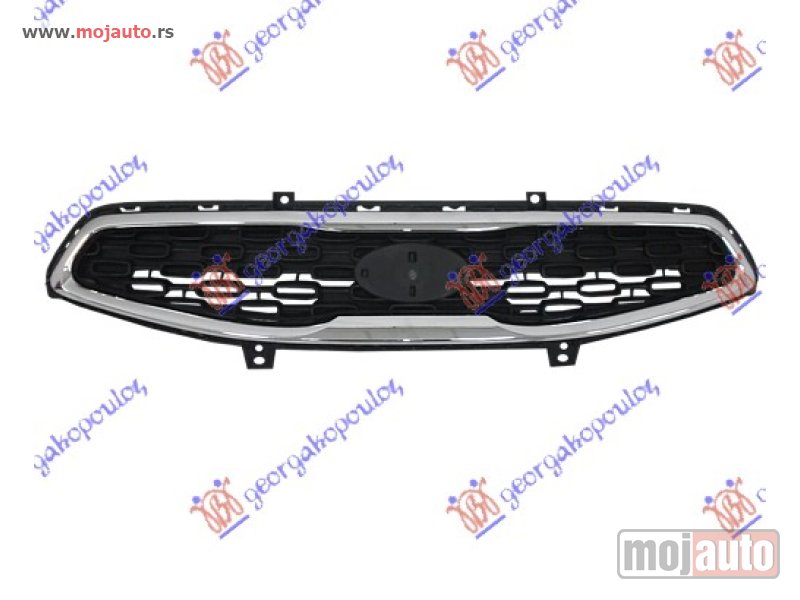 Glavna slika -  PVC MASKA (HROM OKVIR) (SPORT) Kia picanto 15-17 -dostupno - MojAuto