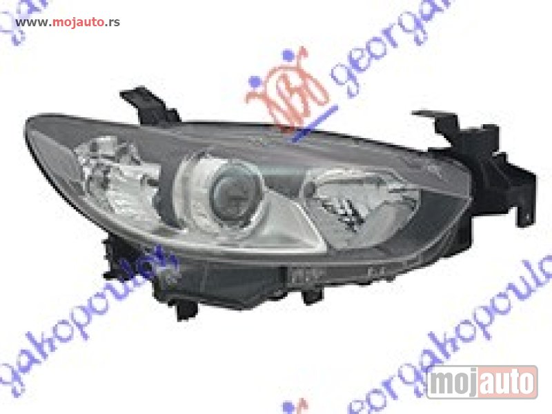 Glavna slika -  FAR ELEKTRICNI (H11/H15) (TYC) Desno Mazda 6 13-16 -dostupno - MojAuto