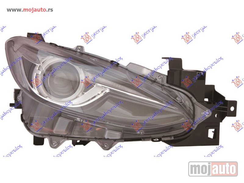 Glavna slika -  FAR XENON SA LED DNEVNIM SVETLOM (DEPO) Desno Mazda 3 sdn-h/b (bm) 13-16 -dostupno - MojAuto
