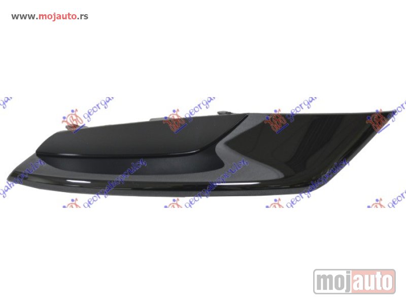 Glavna slika -  RESETKA PREDNJEG BRANIKA SJAJ-CRNA Desno Mazda 3 sdn 19- -dostupno - MojAuto