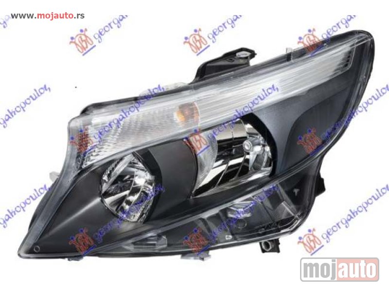 Glavna slika -  FAR ELEKTRICNI CRNI (TYC) Levo Mercedes vito (w447) 15- -dostupno - MojAuto