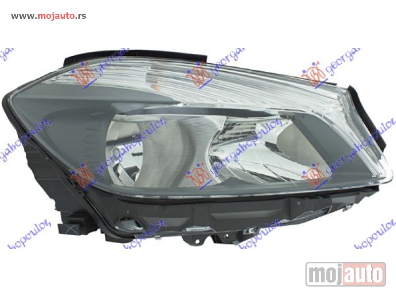 Glavna slika -  FAR ELEKTRICNI (HELLA) Desno Mercedes a class (w176) 12-15 -nedostupno - MojAuto