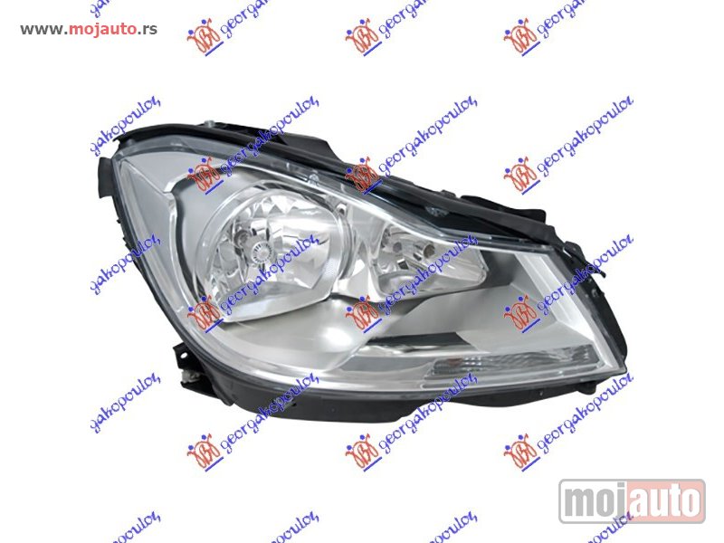 Glavna slika -  FAR ELEKTRICNI HROM (MARELLI) Desno Mercedes c class (w204) 11-14 -dostupno - MojAuto