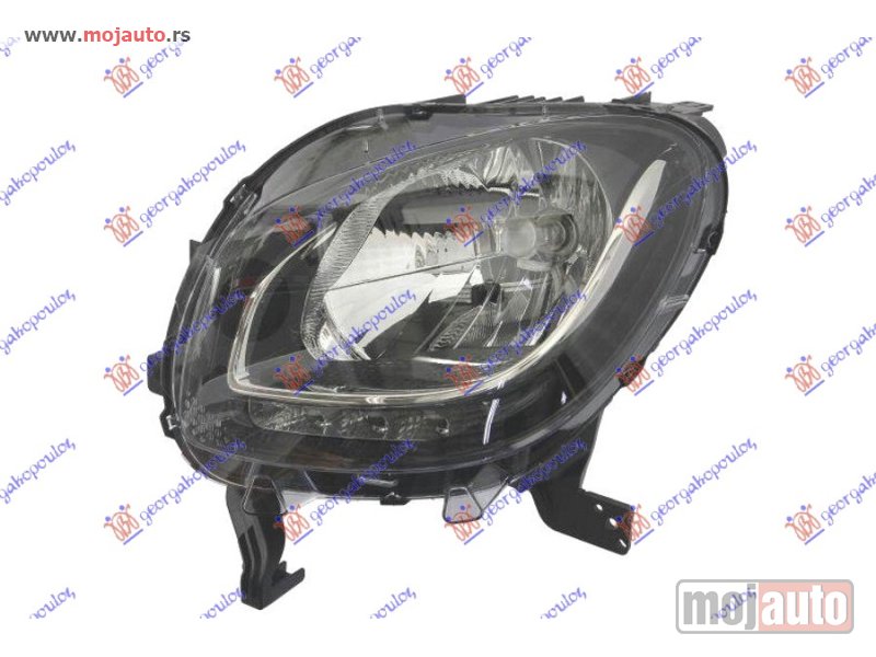 Glavna slika -  FAR SA LED DNEVNIM SVETLOM (VALEO) Levo Smart forfour 15- -dostupno - MojAuto
