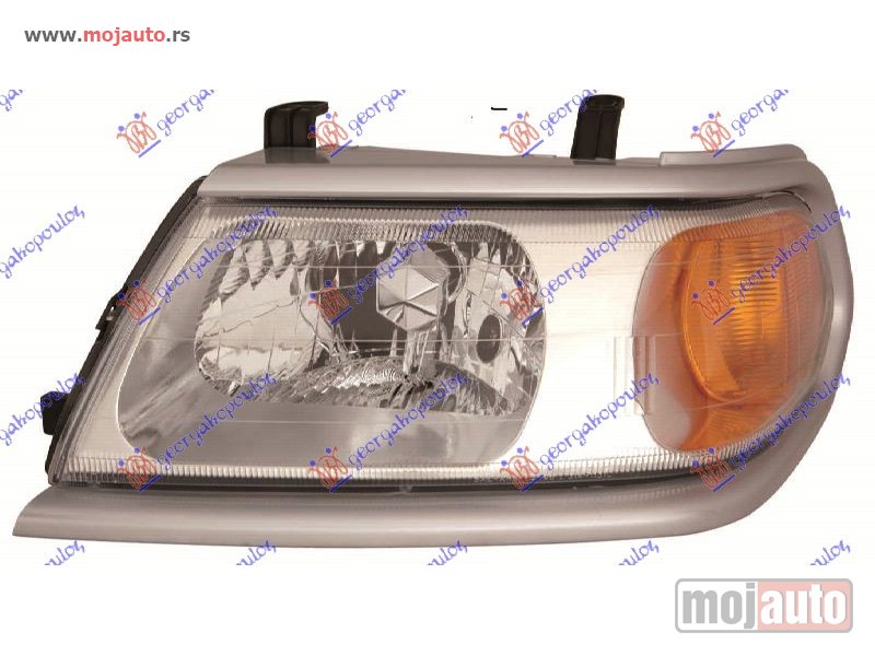 Glavna slika -  FAR (SIVI OKVIR) (DEPO) Levo Mitsubishi pajero sport 00-06 -dostupno - MojAuto