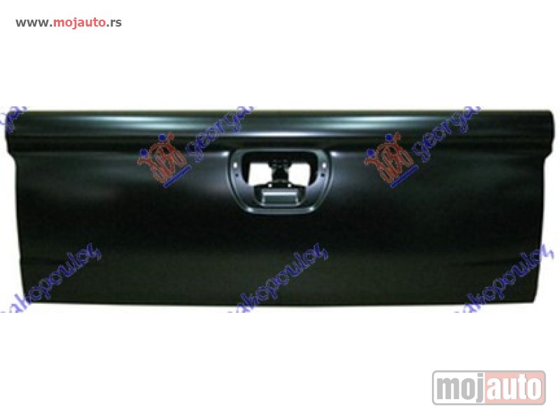 Glavna slika -  VRATA GEPEKA (PRODUZENA/DUPLA KABINA) (OTVOR ZA TRECU STOP LAMPU) (TAJLAND) Mitsubishi p/u l200 10-15 -dostupno - MojAuto